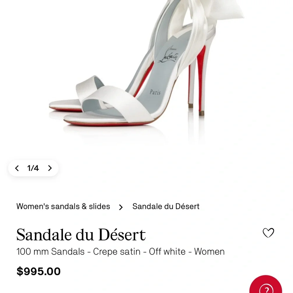 Christian Louboutin heels that I bought for 1300 and wore for 2 hours - Picture 3 of 7